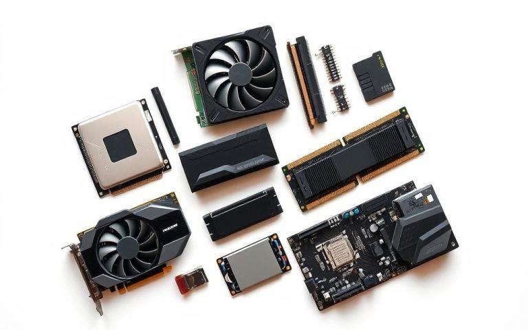 What are the hardware parts of a computer?