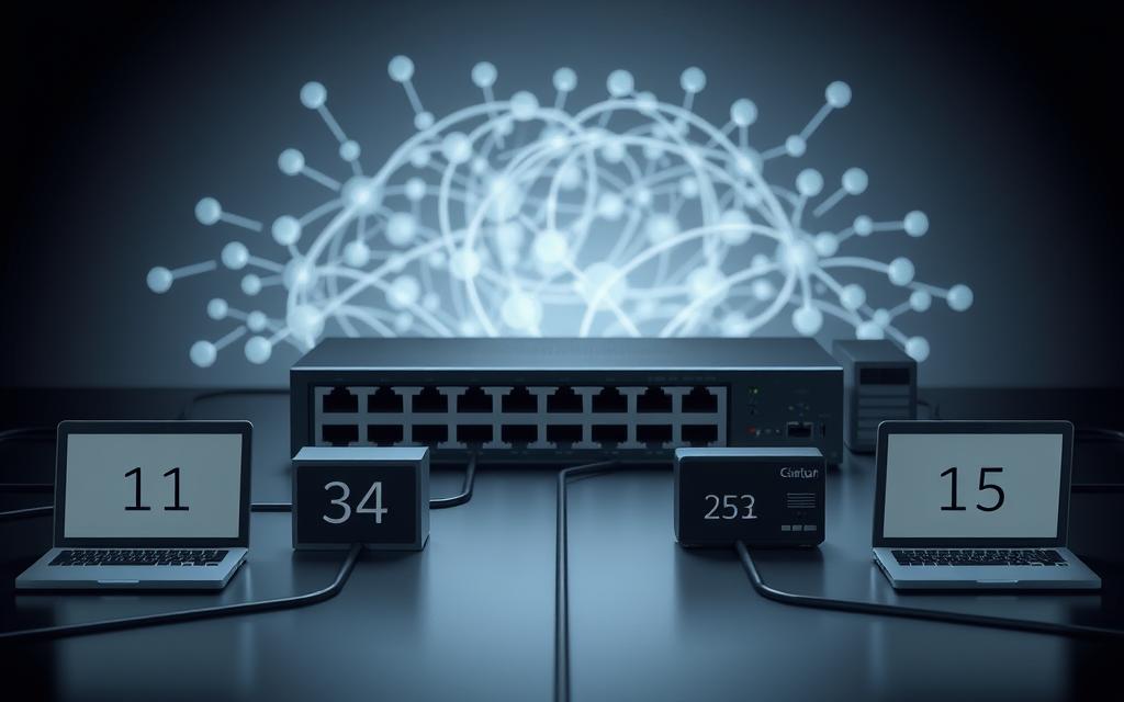 What is a port address in a computer network?