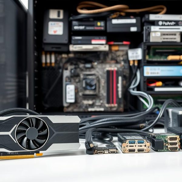What is the definition of hardware on a computer?